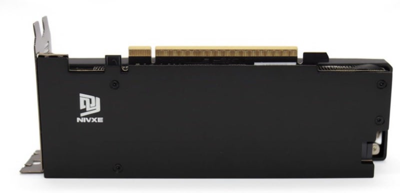 Nixie Compatible with GIGABYTE GeForce RTX 5060 OC Low Profile 8G Graphics Card, Custom Aluminum GPU Backplate Rear Panel Cover for Improved Heat Dissipation and PCB Protection - Image 1